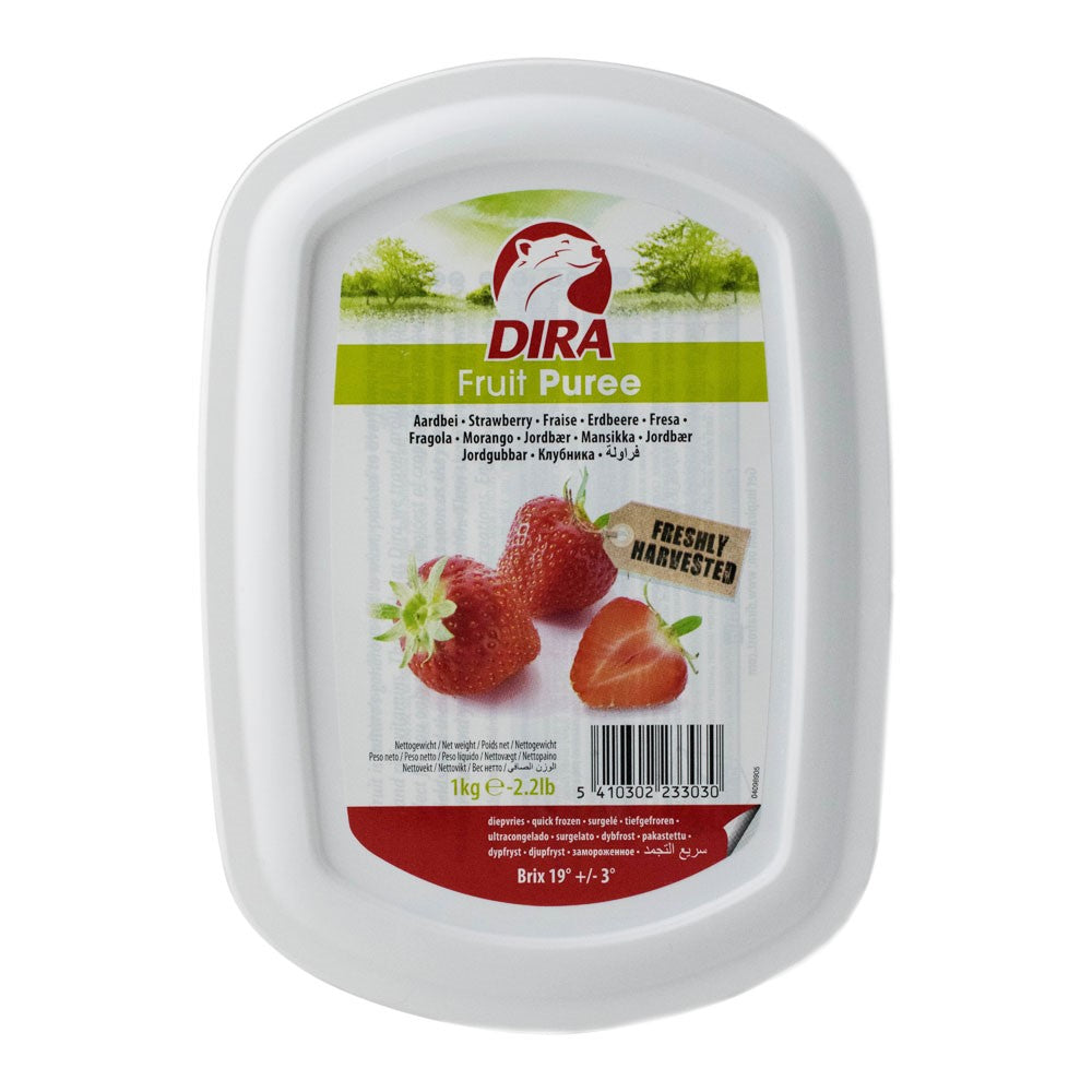 Puree Strawberry Fruit Rouges Kg Strawberry Puree (1 kg) – Simply Different