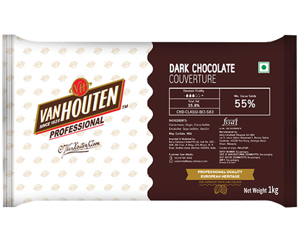 Dark Chocolate 55% (1kg) (Indian)