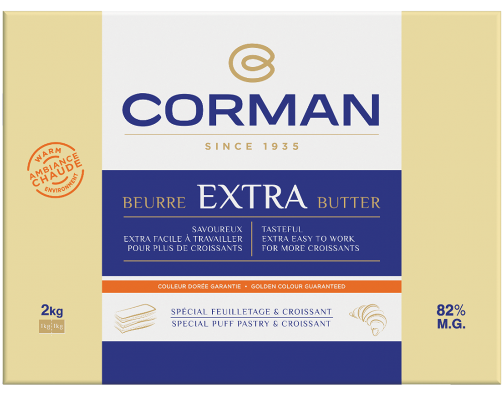 Dry Butter Sheet 82% (2 kgs)