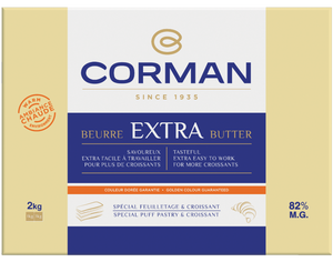 Dry Butter Sheet 82% (2 kgs)