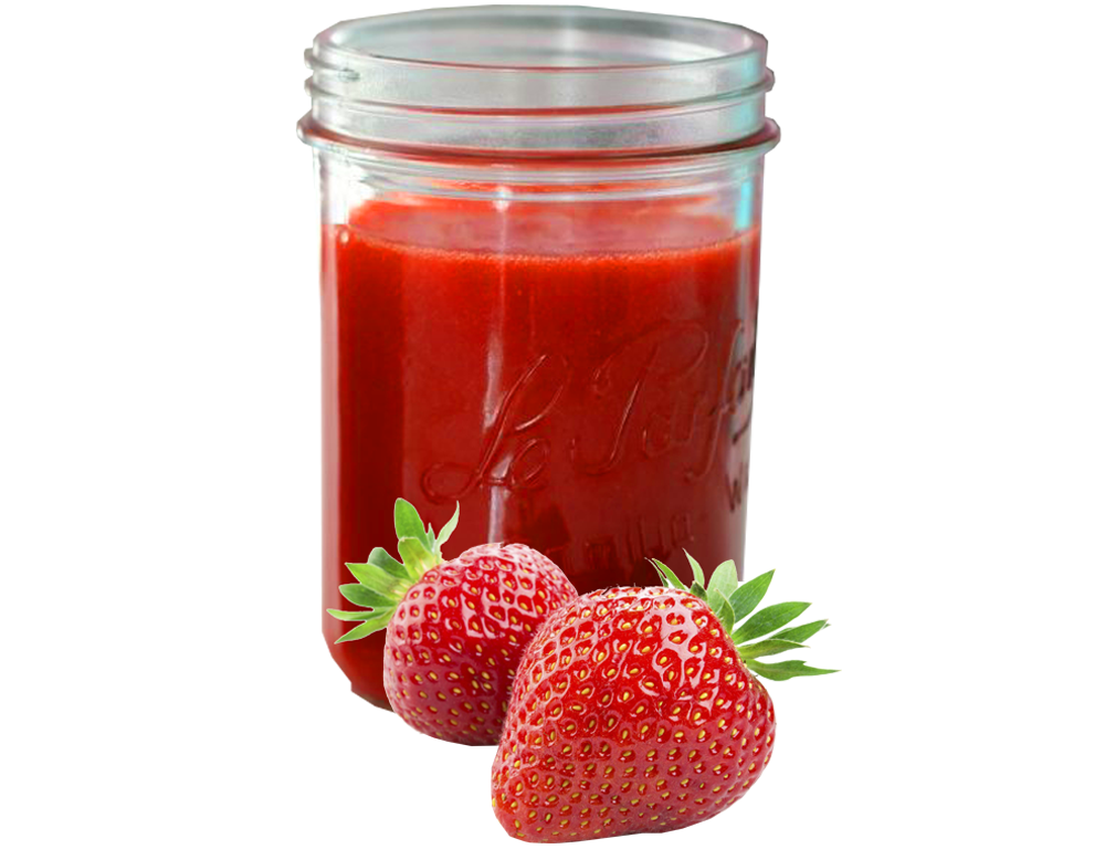 Puree Strawberry Fruit Rouges Kg Strawberry Puree (1 kg) – Simply Different