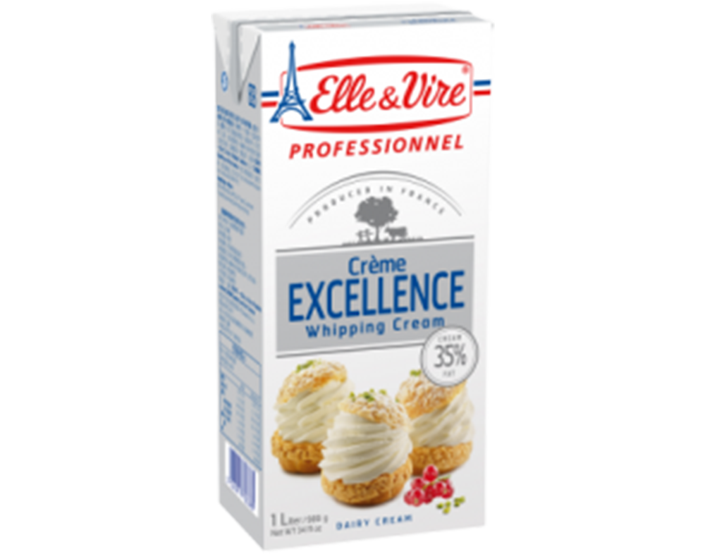 Excellence Whip Cream 35.1% FAT (1 ltr)