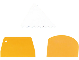 Plastic Dough Scrapers (3Pcs/Set)