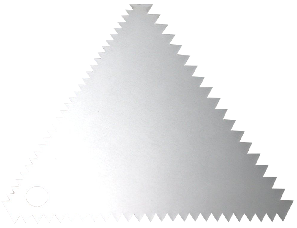 Decorating Comb - Stainless Steel (Electrolysis)