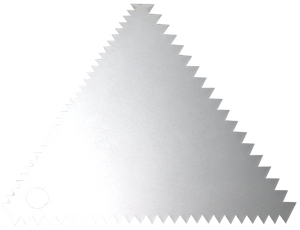 Decorating Comb - Stainless Steel (Electrolysis)