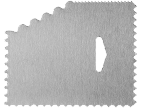 Decorating Comb - Stainless Steel