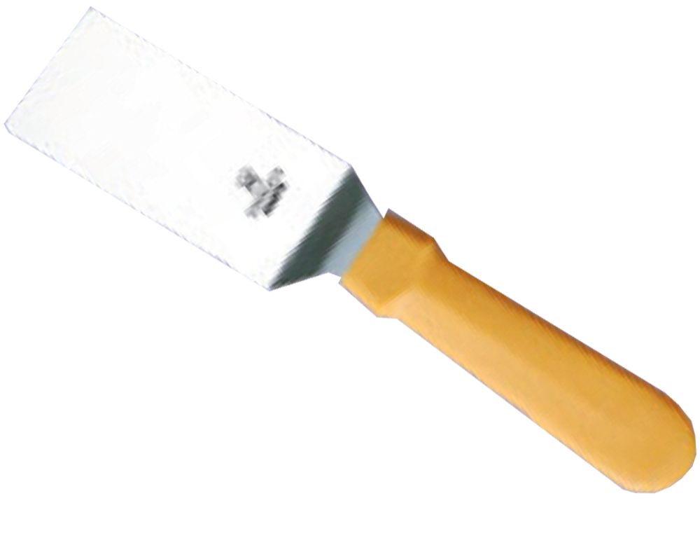 Angular Spatula ‐ Plastic Handle