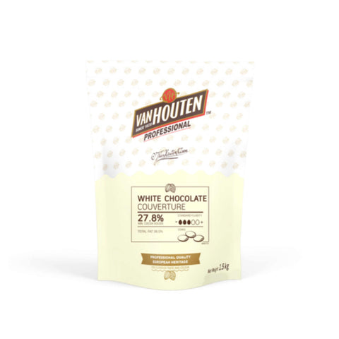 White Couverture Coins 27.8% (1.5 kgs)