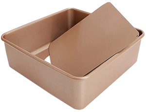 8.5" Non‐Stick Loose Bottom Square Cake Pan