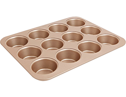 12 Cup Non‐Stick Muﬃn Pan
