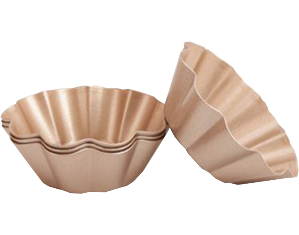 3" Tart Pan Non‐Stick (4Pcs/Set)