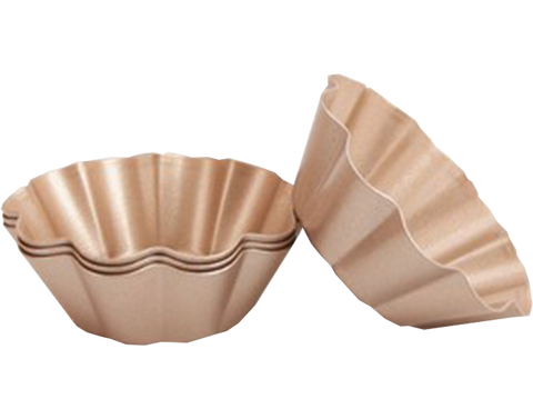 3" Tart Pan Non‐Stick (4Pcs/Set)
