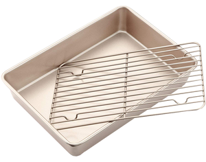 Baking pans with racks deals