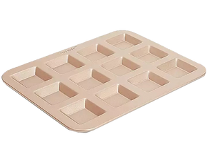 12 Cup Non Stick Square Financier Cake Mould