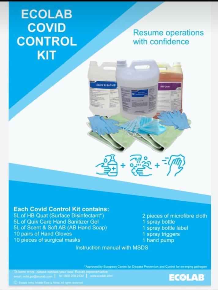 Ecolab Covid Protection Kit